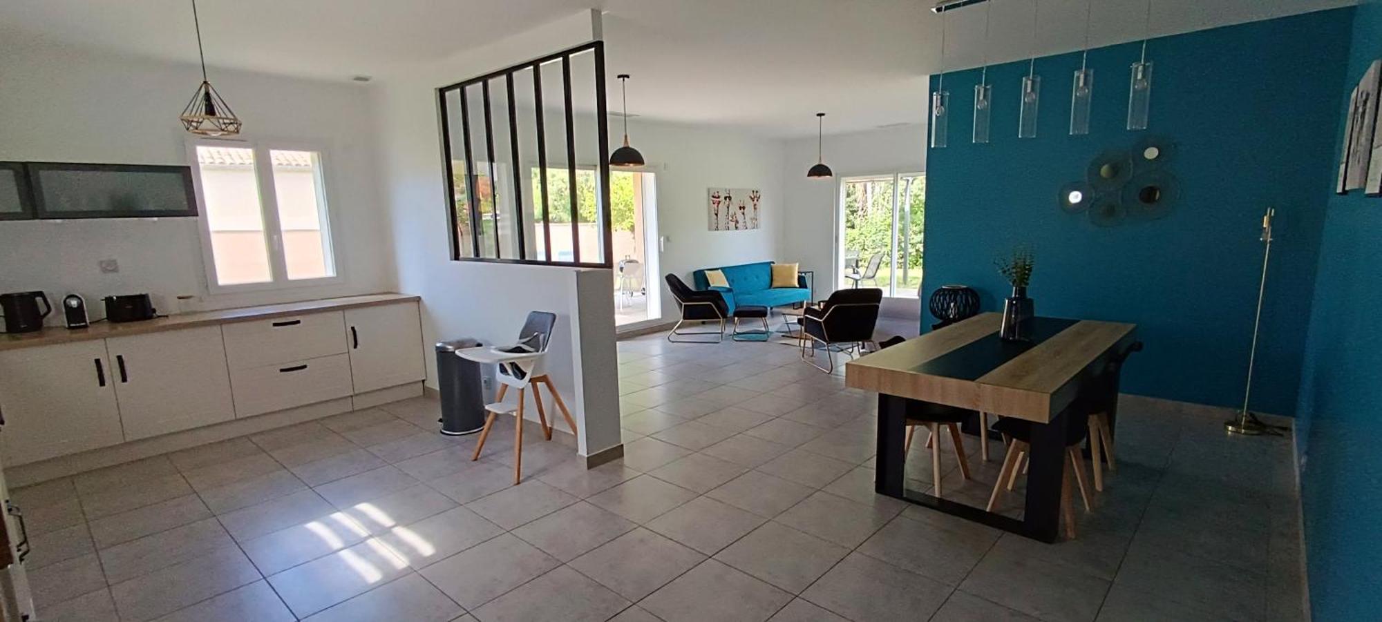 La Villa Lyne - Villa Moderne 4 Chambres 8 Personnes Clim Lèzan Eksteriør billede